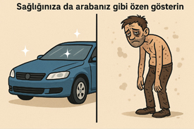 Sağlığınıza da arabanız gibi özen gösterin